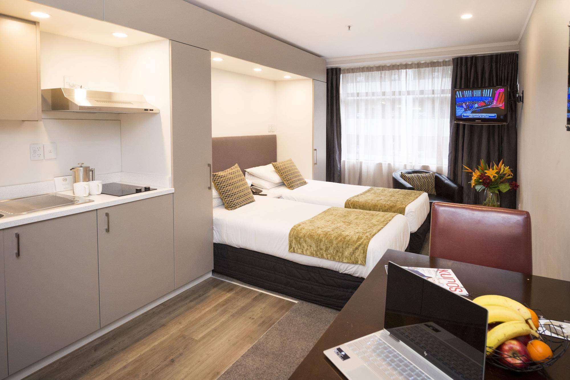 Quest On Johnston Serviced Apartments Wellington Dış mekan fotoğraf